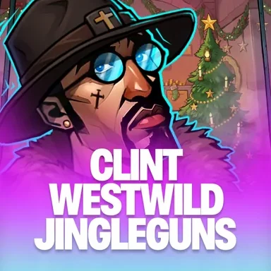 Обложка игры Clint Westwild: Jingleguns от студии GameBeat