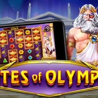 Обложка игры Gates of Olympus от студии Pragmatic Play